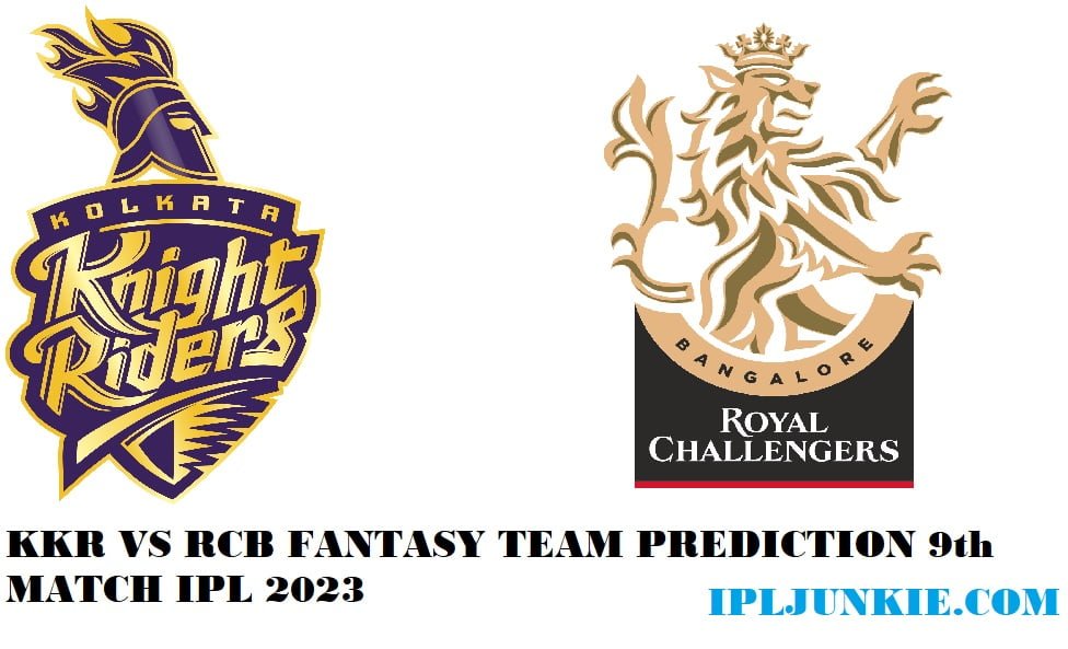 KKR VS RCB MATCH PREDICTION IPL 2023